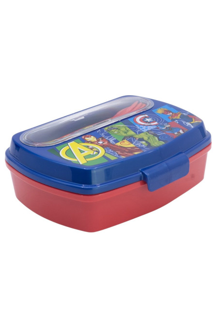 Tupper rect. cubiertos AVENGERS 