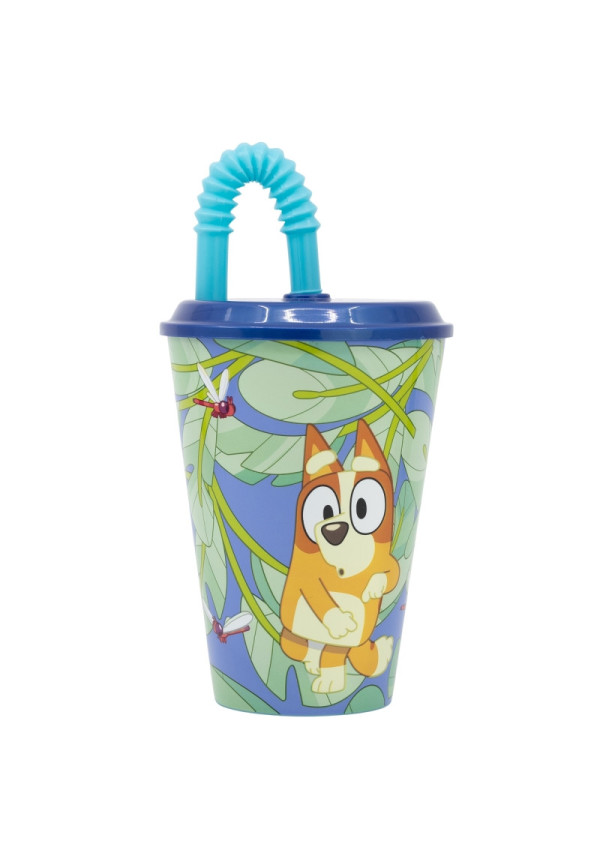 Vaso caña 430ml BLUEY