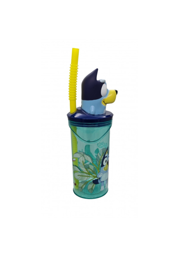Vaso figura 360ml BLUEY