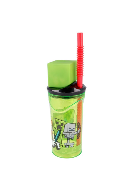 Vaso figura 360ml MINECRAFT