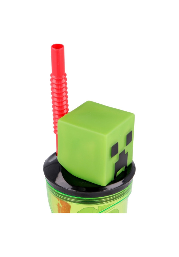 Vaso figura 360ml MINECRAFT