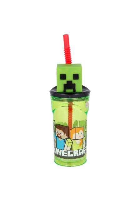 Vaso figura 360ml MINECRAFT