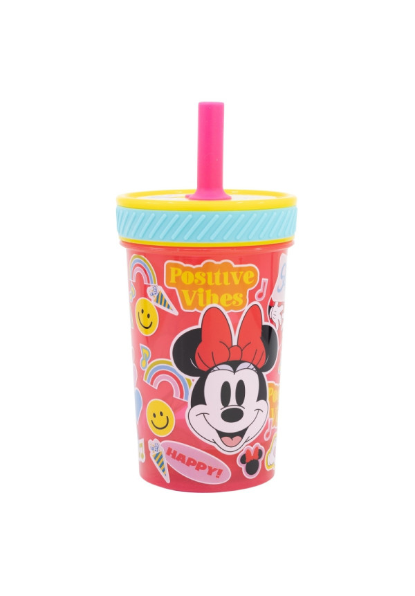 Vaso antivuelco 370ml MINNIE