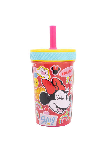 Vaso antivuelco 370ml MINNIE