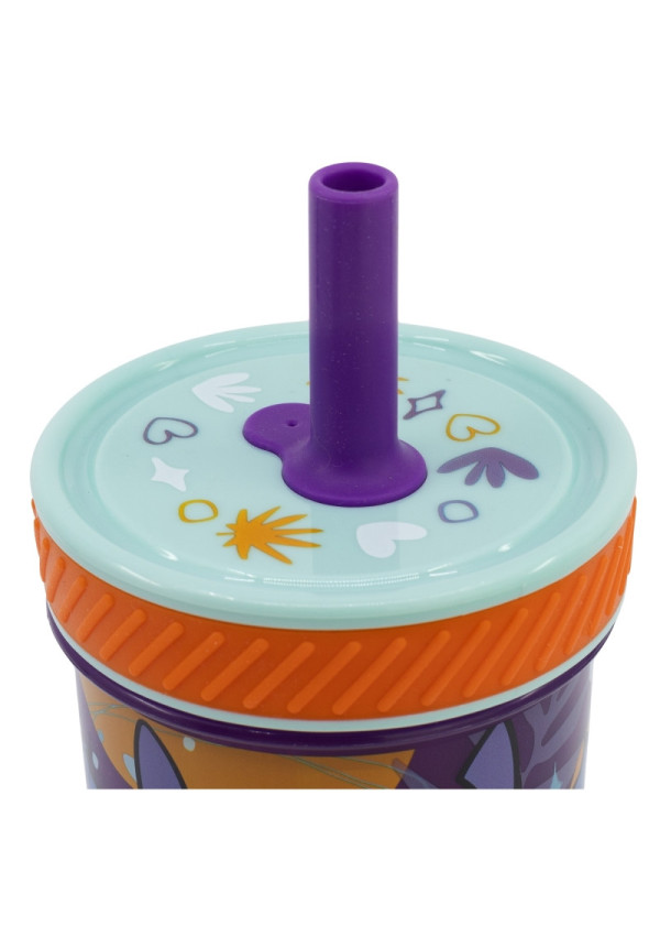 Vaso antivuelco 370ml STITCH